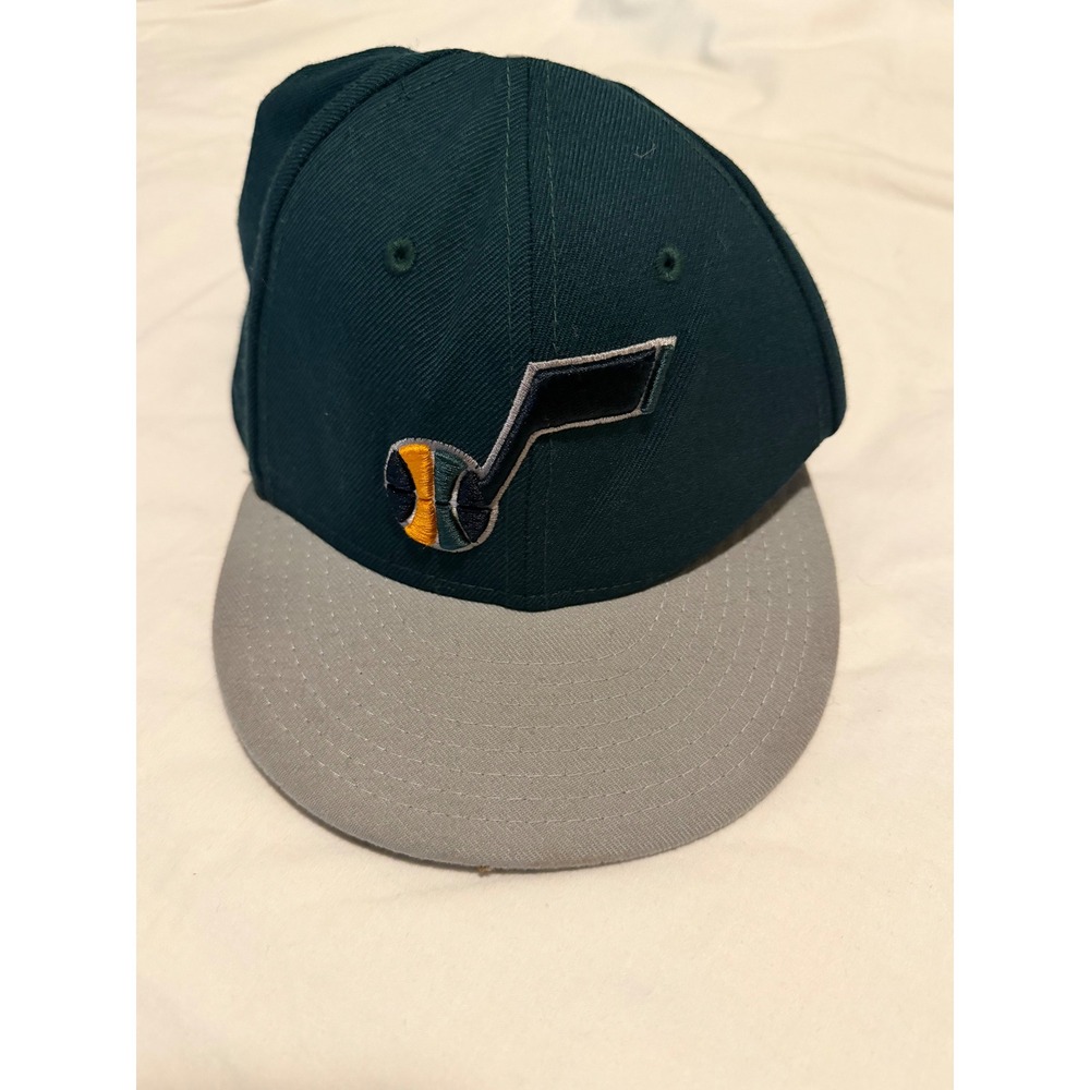 New Era Utah Jazz 9FIFTY Snapback Hat Green Grey NBA Basketball Cap 2016